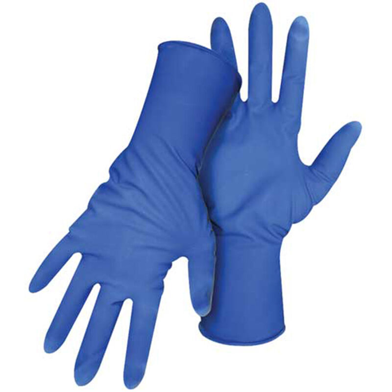 Heavy-Duty Disposable Latex Gloves, Medium image number 0