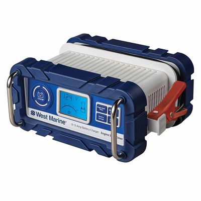 15 Amp Automatic Battery Charger with 40 Amp Engine Start