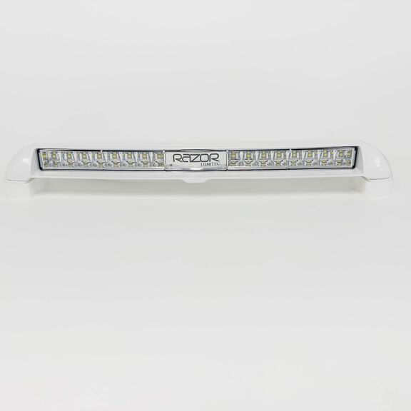 White Risers for Lumitec Razor Lightbar image number 1