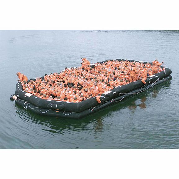 Inflatable Life Raft 10 Person Inflatable Raft VIKING LIFERAFTS 50