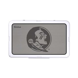 SeaDek Cooler Pad - Collegiate Collection - Fits RTIC 45 - Storm Gray / Black, Florida State University