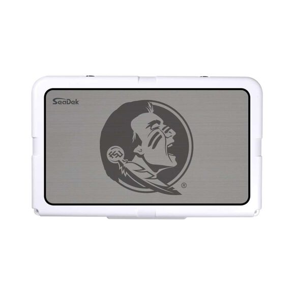 SeaDek Cooler Pad - Collegiate Collection - Fits RTIC 45 - Storm Gray / Black, Florida State University image number 0
