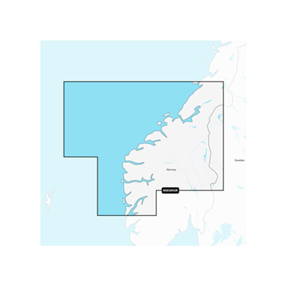 Navionics Platinum+ EU052R Norway, Sognefjord - Svefjorden, Electronic Chart image number 0