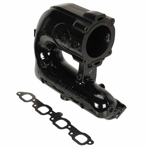 Quicksilver 8M0104212 Exhaust Manifold, Port Side, EC, Single Catalyst, Port Side Only on MerCruiser 8.2L Magnum EC Sterndrive Engines and 8.2L  EC Inboard Engines image number 0