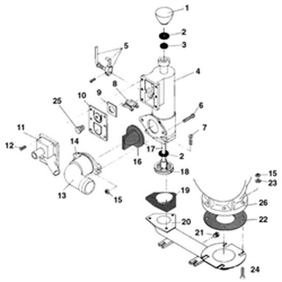 K & EB Toilet Bowl Base Gasket image number 0