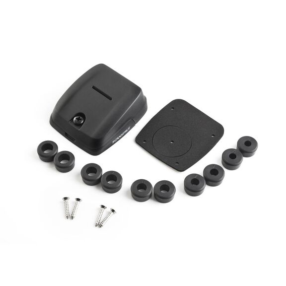 DS-HD6-BLK Horizontal Double Cable Seal, Black image number 2