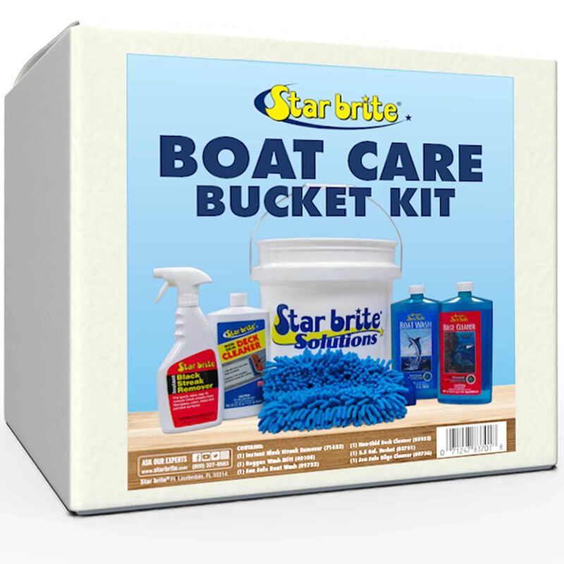 STAR BRITE Boat Care Kit with 3 1/2 Gallon Bucket