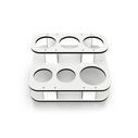 Square Double Stack Table Side Caddy image number 0