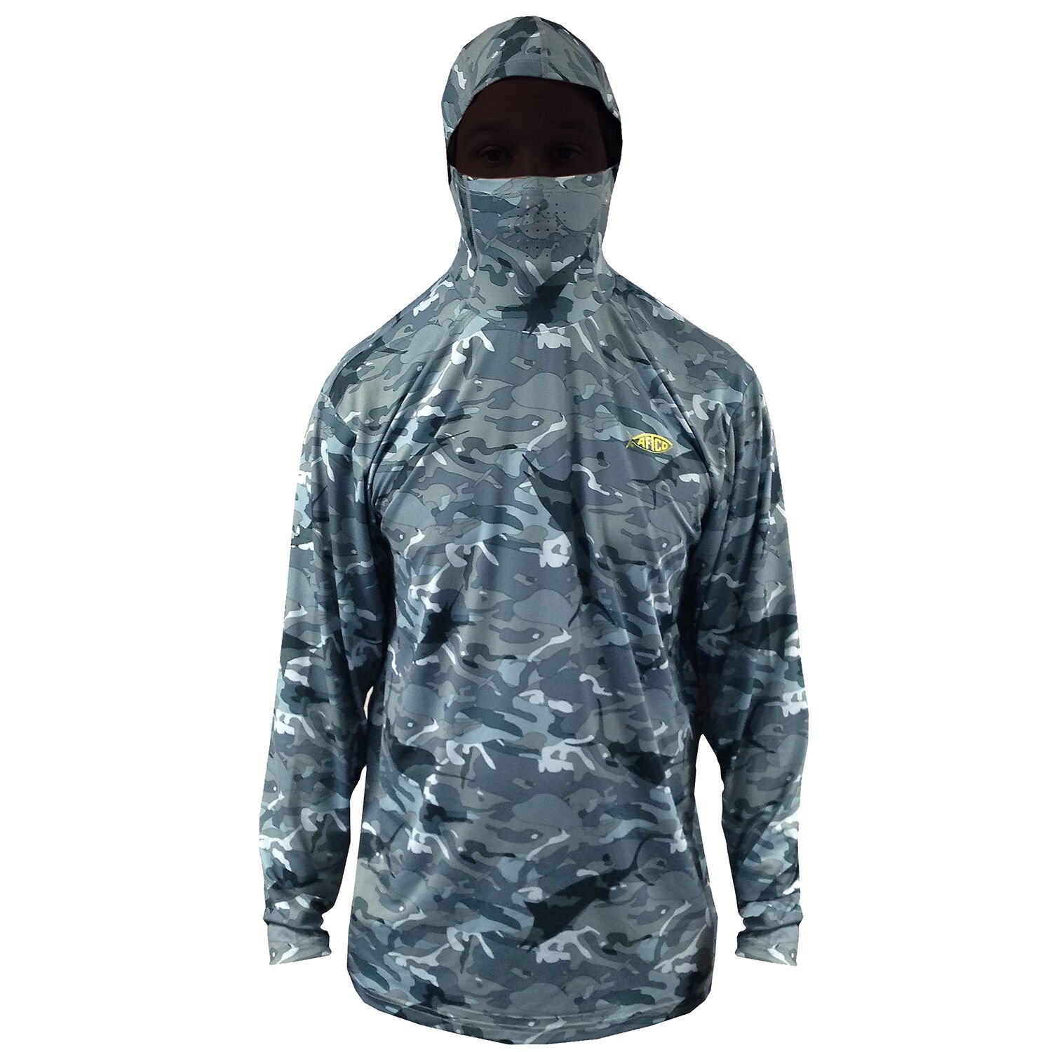 AFTCO Men's Fish Ninja 2 Long Sleeve Sun Hoodie