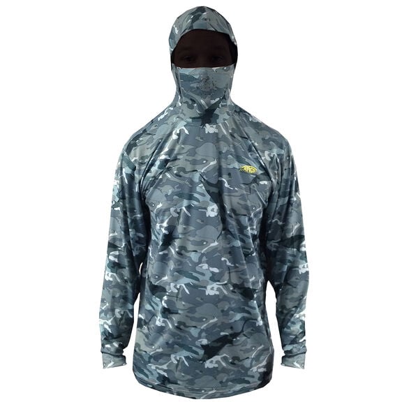 Men's Fish Ninja 2 Long Sleeve Sun Hoodie image number 0