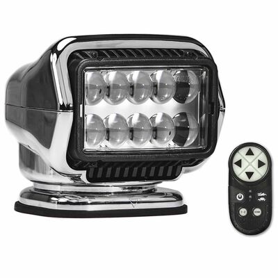 Stryker ST Series LED Permanent Mount Searchlight with Wireless Handheld Remote