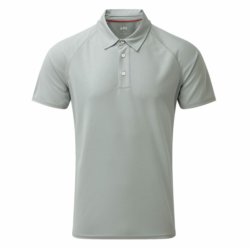 Gill Men's UV Tec Polo, in Medium Grey | by West Marine