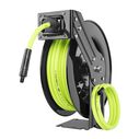 Flexzilla Retractable Air Hose Reel Open Face Single Axle Arm 3/8" 50' image number 0
