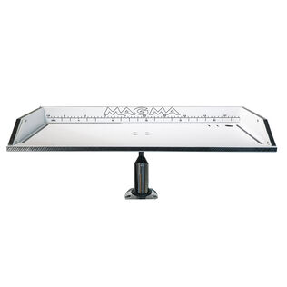 Angler 24" x 14"  Bait/Fillet Table with Levelock Rodholder Mount