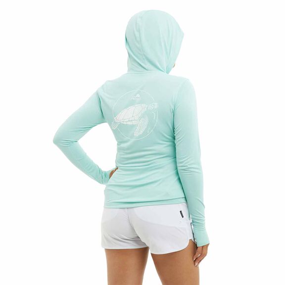 Women's Tortuga Aquatek Hooded Shirt image number 2