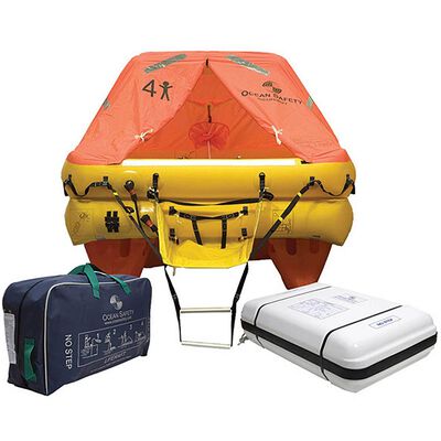 Ocean ISO Life Raft, Valise Container