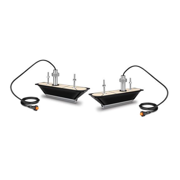 GT30-THP Thru-Hull CHIRP ClearVu and SideVu Transducer Pair image number 0