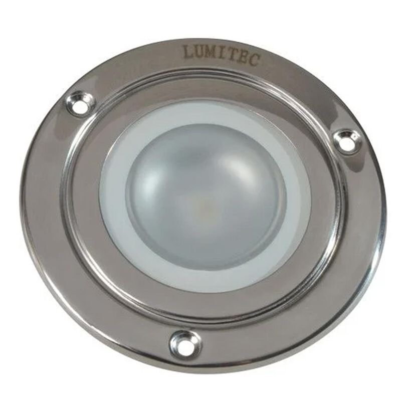 Shadow Flush Mount LED Down Light, Polished Finish, White Dimming, Red/Blue Non-Dimming image number 0
