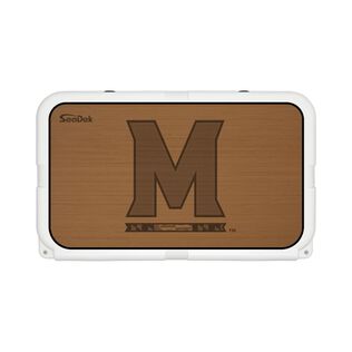 SeaDek Cooler Pad - Collegiate Collection - Fits YETI Tundra 45 - Mocha / Black, University of Maryland