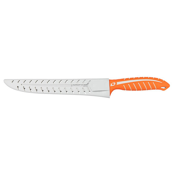 10" Dextreme&trade; Tiger Edge Scalloped Fillet/Utility Knife with Sheath image number 1