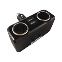 FATSAC Dual Socket Splitter with USB Ports (S1005) image number 2