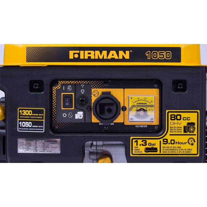 FIRMAN POWER EQUIPMENT Performance Series 1050 Watt Generator | West Marine