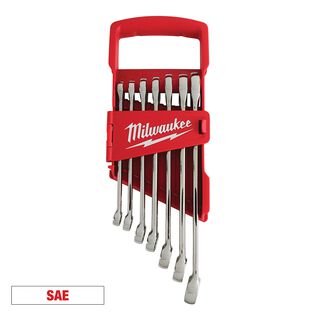 Combination Wrench Set - SAE, 7 Piece