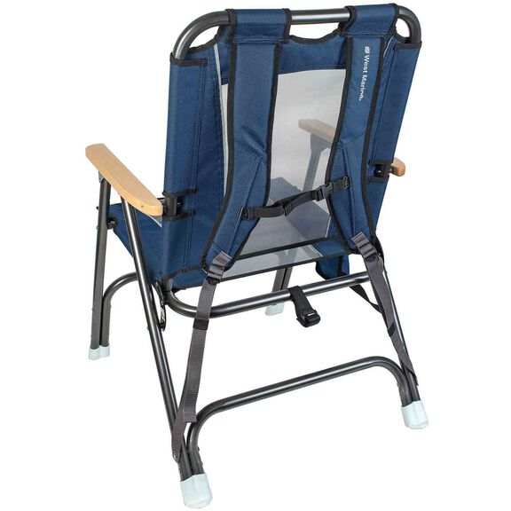 Comfort Plus Crew Deck Chair, Navy image number 1