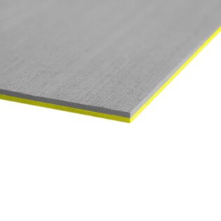 Two Color SeaDek Full Sheet &ndash; Brushed (40&Prime; x 80&Prime;) - Storm Gray / Sunburst Yellow