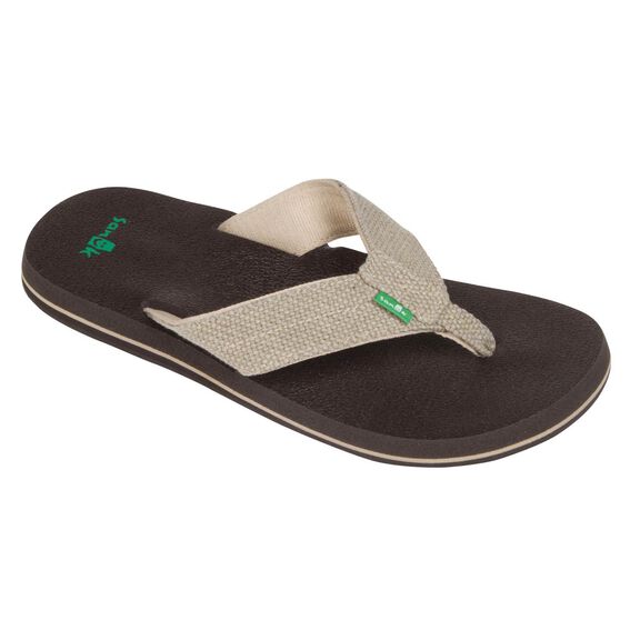 Sanuk Shoes Sanuk Beer SANUK MEN'S BEER RUNNER Fatigue Black SHOE