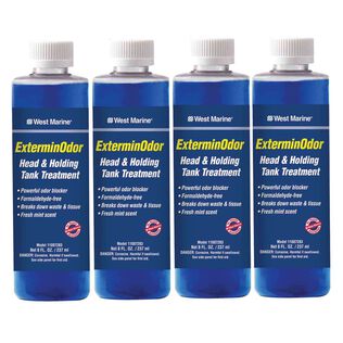 ExterminOdor Tank Treatment, Four 8 oz. Bottles