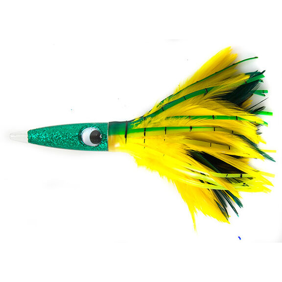 Wahoo Whacker Feather Fishing Lure, 10" image number 0
