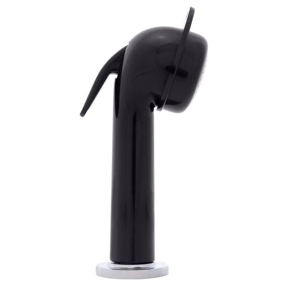 Deck-Mount Sprayer Large Black Sprayer, 6' Stainless Steel Hose, Low Profile Holder image number 2