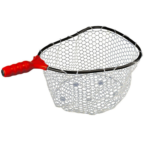 Medium Clear Rubber Landing Net Head image number 0