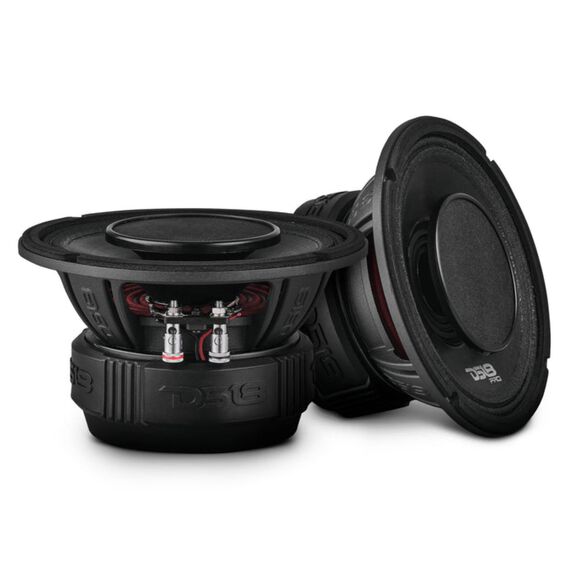PRO 6.5" Hybrid Mid-Range Loudspeaker with Built-in Driver, 4-Ohm image number 1