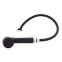 Deck-Mount Sprayer Large Black Sprayer No Hook, 6' Black Rubber Hose, Ultra-Low Profile Holder image number 1