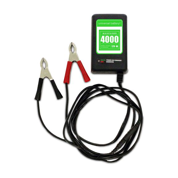 Universal Battery&reg; Maintainer 4000 3 Stage LiFePO4 (LFP) Charger/Maintainer image number 0