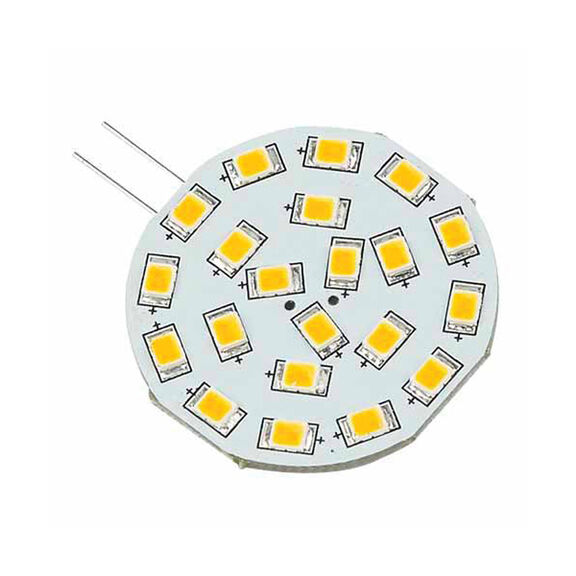 Corona LED Replacement Bulb Warm White 10 to 30V DC 3 Watts G4 Socket Side Pin image number 0