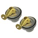 Baitwell Plugs, 5/8", Brass, Pair image number 0