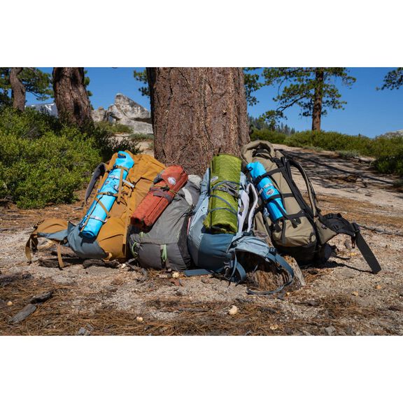Crazy Creek HEX 2.0 PowerLounger for Day Hiking & Backpacking Trips, 250 LBS Weight Capacity, Adjustable Straps, Compact Design, Water-Resistant, Cobalt/Slate image number 7