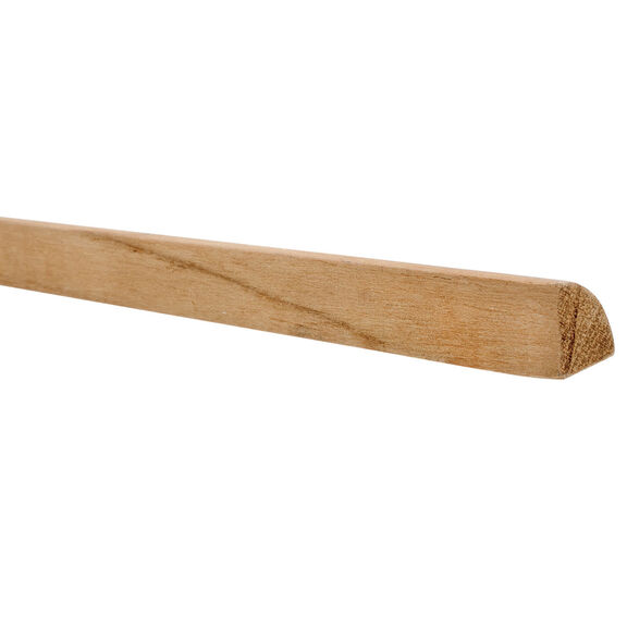 Teak Quarter Round Molding, 3/8W" x 3/8"L x 5'L image number 0
