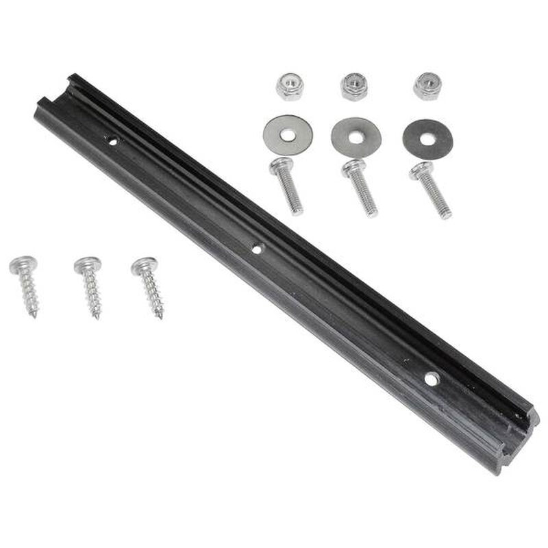 WEST MARINE Kayak Accessory Track Kit with Mount, 12 1/2"L x 1"W x 7/8