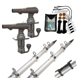 15' GS-300 Outrigger Kit, Silver/Silver