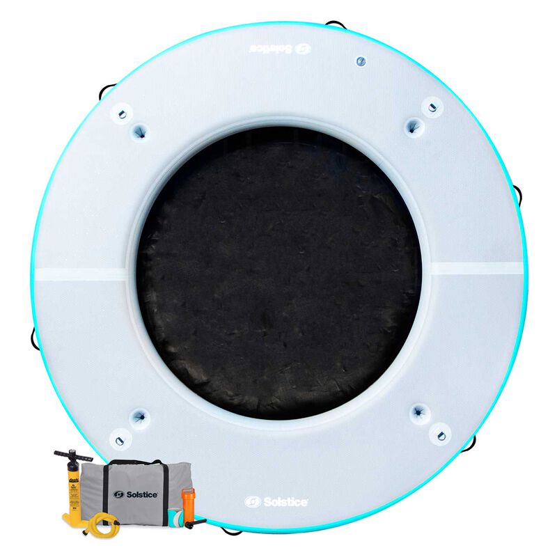 10' Circular Inflatable Mesh Dock image number 0