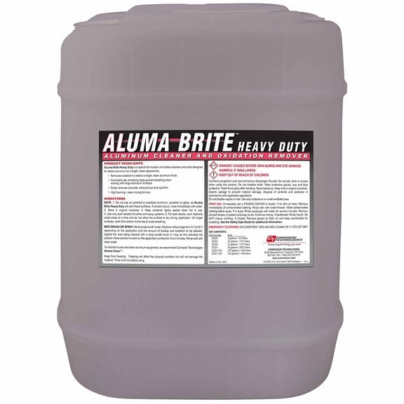 ALuma Brite Heavy Duty Aluminum Cleaner & Oxidation Remover, 5 Gallons image number 0
