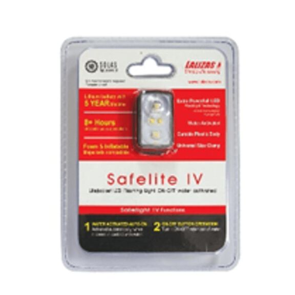 LALIZAS Lifejacket LED flashing light, "Safelite IV"ON-OFF Water Activated, SOLAS/MED/USCG-MER/TC image number 0