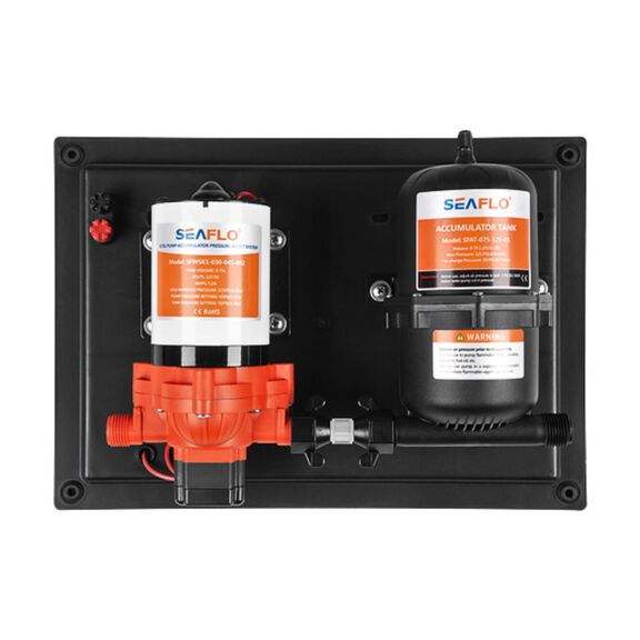SEAFLO 33-Series Water Pump & Accumulator Tank System, 12V DC, 3.0 GPM, 45 PSI image number 2