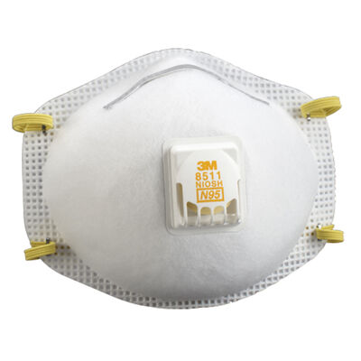 8511 Particulate Respirator with Valve, 2-Pack