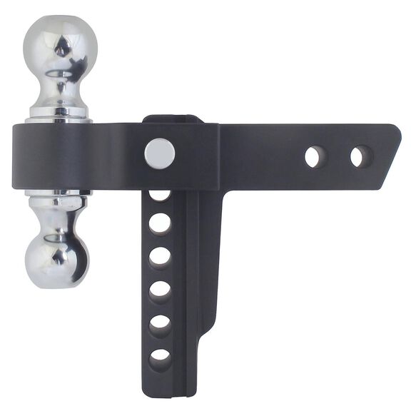 Blackout Series 8,000 lbs/10,000 lbs Adjustable Drop Hitch, 2" & 2-5/16" Ball, 0-6" Drop image number 4