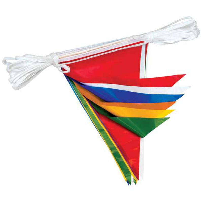 Decorative Pennant String, 50' image number 0